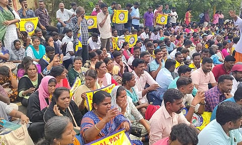 சென்னையில் 7-வது நாளாக இடைநிலை ஆசிரியர்கள் போராட்டம்