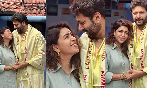 கெனிஷாவுடன் புத்தாண்டு கொண்டாடிய ரவி மோகன் - புகைப்படம் இணையத்தில் வைரல்