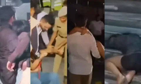 இரவில் வீதிகளில் போதையில் தள்ளாடிய இளைஞர்கள்.. பெங்களூரு புத்தாண்டு கொண்டாட்ட வீடியோக்கள் வைரல்