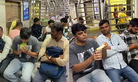 VIDEO: டீயில் வாழைப்பழத்தை தொட்டு சாப்பிட்ட வாலிபர்- சக பயணிகளின் ரியாக்ஷன்