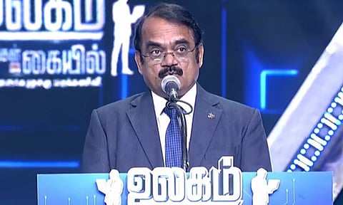 சாதி, மதம் என எதுவும்.. டிஜிட்டல் உலகிற்கு தடை இல்லை - மடிக்கணினி வழங்கும் விழாவில் மயில்சாமி அண்ணாதுரை