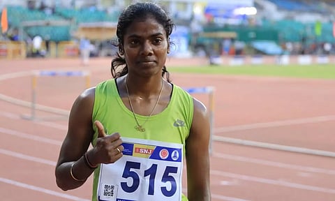 மீண்டும் ஊக்கமருந்து பயன்பாடு- தமிழக தடகள வீராங்கனை தனலட்சுமிக்கு 8 ஆண்டு தடை