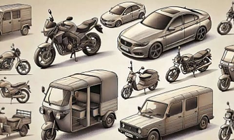 தமிழகத்தில் கடந்த ஆண்டு 21.18 லட்சம் வாகனங்கள் பதிவு