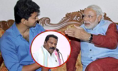 மோடி அவர்களே, விஜயை எதிர்கொண்டு உங்கள் '56 inch' மார்பு கூற்றை நிரூபியுங்கள் - காங்கிரஸ் சவால்