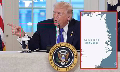 பேச்சுவார்த்தையில் உடன்பாடு எட்டாவிட்டால் கிரீன்லாந்தை கைப்பற்றுவோம் - டிரம்ப் மிரட்டல்