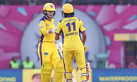 லிட்ச்பீல்ட் போராட்டம் வீண்- 10 ரன்கள் வித்தியாசத்தில் குஜராத் வெற்றி