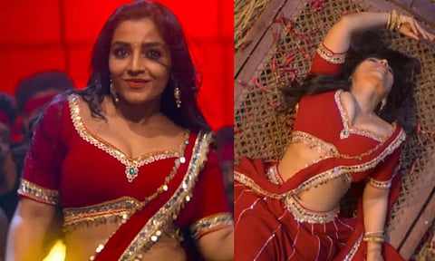 கவர்ச்சியில் களம் இறங்கிய 'கர்ணன்' பட கதாநாயகி.. வைரலாகும் குத்துப் பாடல்!