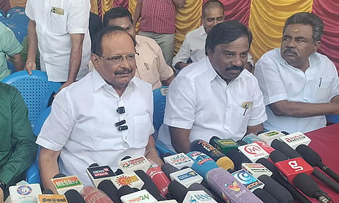 தி.மு.க.வுக்கு யாராலும் எப்போதும் நெருக்கடி கொடுக்க முடியாது- அமைச்சர் ரகுபதி