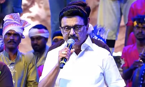 'திராவிட மாடல் அரசு கலைக்காக இன்னும் பல சாதனைகளை புரியும்' - சென்னை சங்கமம் நிகழ்ச்சியில் முதலமைச்சர் மு.க.ஸ்டாலின் பேச்சு