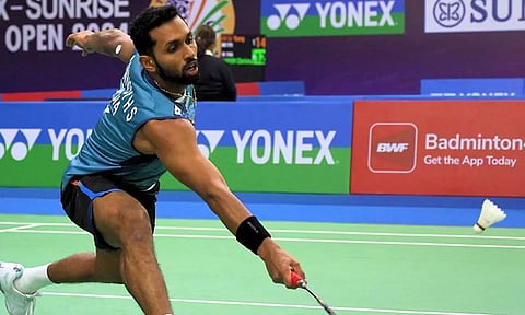 இந்திய ஓபன் பேட்மிண்டன்: முதல் சுற்றில் எச்.எஸ்.பிரனாய் வெற்றி