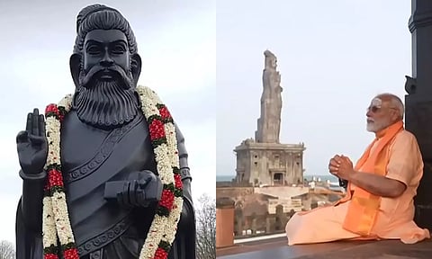 தமிழ் கலாச்சாரத்தின் சிறந்த அம்சங்களுக்கு திருவள்ளுவர் எடுத்துக்காட்டாக திகழ்கிறார் - பிரதமர் மோடி புகழாரம்