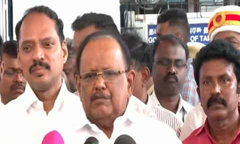 சட்டசபையில் ஆளுநரின் மைக் அணைக்கப்பட்டதா? - அமைச்சர் ரகுபதி விளக்கம்