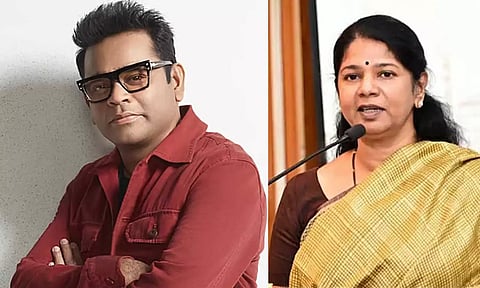 மத ரீதியிலான பாகுபாடு... ஏ.ஆர். ரகுமானுக்கு ஆதரவாக பதிவிட்ட எம்.பி. கனிமொழி!