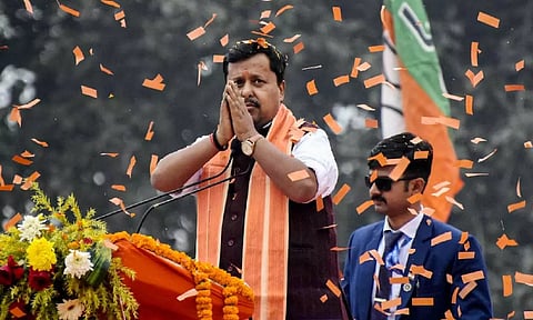 பாஜக தேசியத் தலைவராக பதவியேற்ற நிதின் நபினுக்கு  இசட்-பிரிவு பாதுகாப்பு!