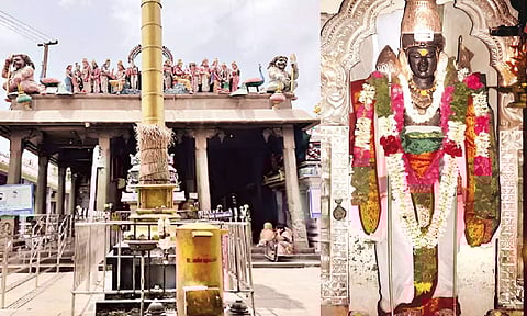 அதிகார தோரணையில் காட்சி தரும் பாலசுப்பிரமணியர்