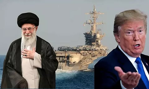 ஈரானை நோக்கி விரையும் அமெரிக்க கடற்படை.. போருக்கு தயாராக உள்ளோம் என ஈரான் சூளுரை!