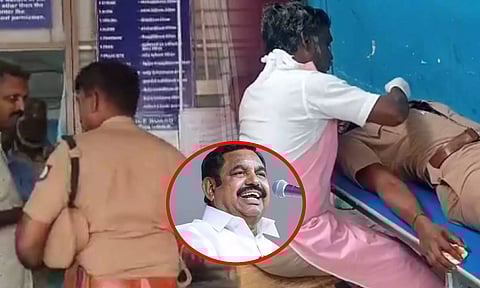 ரவுடி வெள்ளை காளி மீது தாக்குதல்... பாதுகாப்பிற்காக வந்த 4 காவலர்கள் படுகாயம் - இ.பி.எஸ். கண்டனம்