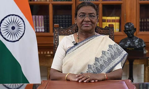 குடியரசு தினம்: நாட்டு மக்களிடம் இன்று உரையாற்றுகிறார் ஜனாதிபதி திரவுபதி முர்மு