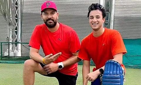 அதிவேக அரைசதம்: யுவராஜ் சிங்கின் சாதனையை முறியடிக்க முடியுமா? - அபிஷேக் சர்மா பதில்