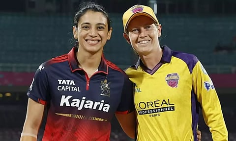 பெங்களூரு கேப்டன் மந்தனா -உ.பி. கேப்டன் லானிங்