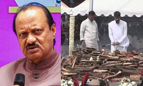 அரசு மரியாதையுடன் அஜித் பவார் உடல் தகனம்