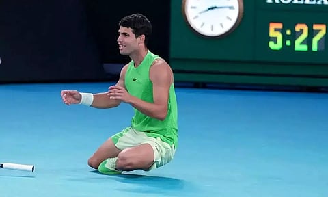 டென்னிஸ் வரலாற்றில் 33 ஆண்டுகால சாதனையை தகர்த்த அல்காரஸ்