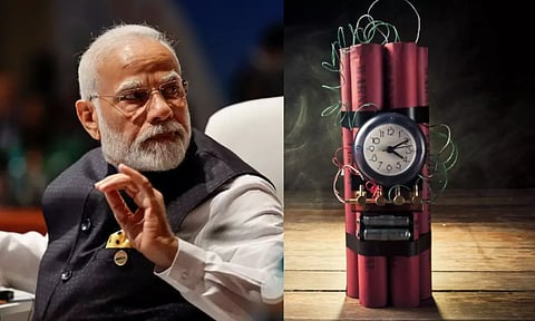 பஞ்சாபில் பிரதமர் மோடி செல்ல உள்ள வழிபாட்டு தலம், பள்ளிகளுக்கு வெடிகுண்டு மிரட்டல்