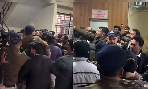 VIDEO: சிறுமியை பாலியல் வன்கொடுமை செய்த குற்றவாளியை நீதிமன்றத்தில் சரமாரியாக தாக்கிய வழக்கறிஞர்கள்