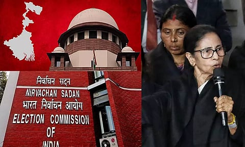 SIR வழக்கில் வாதாடிய மம்தா பானர்ஜி - தேர்தல் ஆணையத்திற்கு உச்சநீதிமன்றம் நோட்டீஸ்