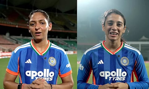 VIDEO: கப்பு முக்கியம் பிகிலு... ஆடவர் அணிக்கு வாழ்த்து தெரிவித்த இந்திய மகளிர் அணி