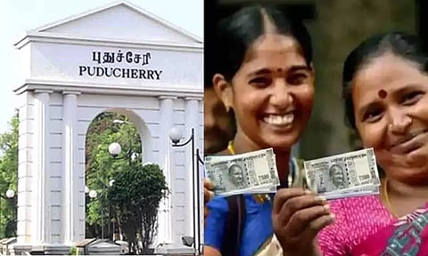 புதுச்சேரியில் குடும்ப தலைவிக்கு ரூ.2500 வழங்கும் திட்டம் தொடக்கம்