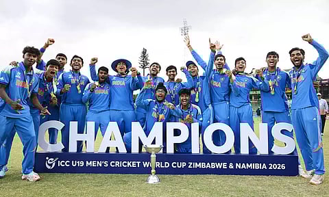 U19 உலகக் கோப்பை வென்ற இந்திய அணிக்கு ஜனாதிபதி, பிரதமர் வாழ்த்து