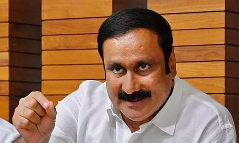 பாராட்டு விழா நாடகங்கள் மூலம் அரசு ஊழியர்- ஆசிரியர்களை திமுக ஏமாற்ற முடியாது: அன்புமணி