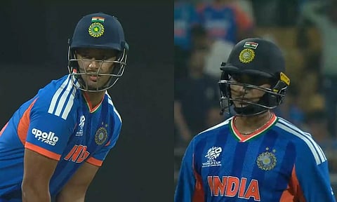 டி20 உலகக்கோப்பை: ஒரே ஓவரில் 3 விக்கெட்டுகள் - இந்தியாவை திணறவைத்த USA