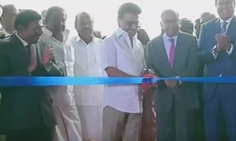 ஜாகுவார், லேண்ட் ரோவர் கார் உற்பத்தி ஆலையை திறந்து வைத்தார் முதலமைச்சர் மு.க.ஸ்டாலின்