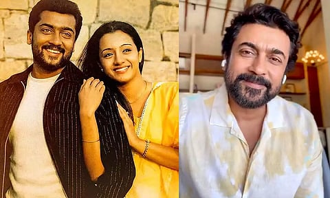 'மௌனம் பேசியதே' படம் ரீ-ரிலீஸ் ஆவதை ஒட்டி வீடியோ வெளியிட்ட சூர்யா