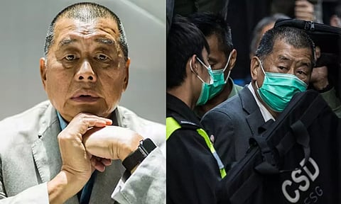 அரசுக்கு எதிராக சதி.. ஹாங்காங் ஊடக அதிபர் ஜிம்மி லாய்-க்கு 20 ஆண்டுகள் சிறை தண்டனை