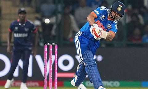 டி20 உலகக் கோப்பையில் புதிய சாதனை படைத்த இந்தியா