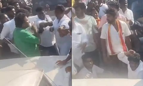 ஒருவர் உயிரிழந்த விவகாரம்... சேலம் மருத்துவமனை வளாகத்தில் செய்தியாளர்கள்- த.வெ.க.வினர் இடையே மோதல்?