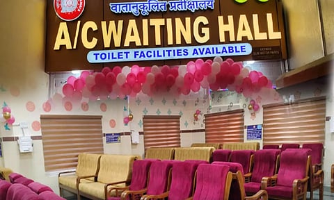 பயணிகளுக்கு ஹேப்பி நியூஸ்..! தாம்பரம் ரெயில் நிலையத்தில் நவீன குளிர்சாதன காத்திருப்பு அறை திறப்பு