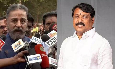 அது அவங்க அரசியல்... விஜய் - திரிஷா குறித்த நயினார் நாகேந்திரன் பேச்சுக்கு கமல்ஹாசன் பதிலடி