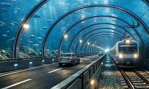 இந்தியாவின் முதல் நீருக்கடியில் செல்லும் சாலை-ரெயில் சுரங்கப்பாதை.. அசாமில் அமைகிறது!