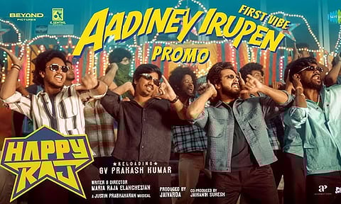 ஜி.வி.பிரகாஷ் நடிக்கும் "ஹேப்பி ராஜ்"- முதல் பாடல் வெளியாகும் தேதி அறிவிப்பு