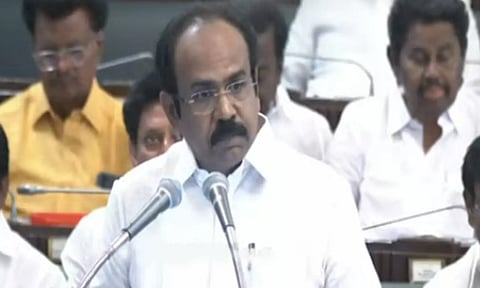 தமிழ்நாடு அரசின் இடைக்கால பட்ஜெட்டை தாக்கல் செய்தார் நிதி அமைச்சர் தங்கம் தென்னரசு