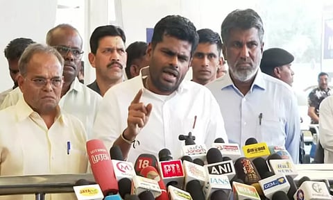 தமிழ்நாட்டுக்கு மொத்தமாக பூஜ்ஜியத்தை மட்டுமே கொடுத்துள்ளது தி.மு.க. அரசின் பட்ஜெட் - அண்ணாமலை