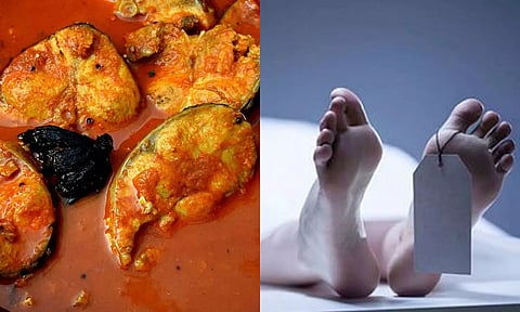 ஓட்டலில் மீன் குழம்பு சாப்பிட்ட மாமியார்-மருமகன் உயிரிழப்பு