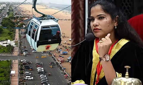 சென்னை மெரினாவில் Rope Way Car அமைக்கப்படும்- மேயர் பிரியா