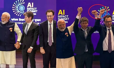 மோடி முன்னாடியே இப்படியா!.. தொழில் போட்டியால் இரு பெரும் நிறுவனங்களின் CEO-க்கள் செய்த செயல்