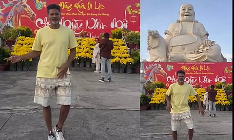 Just for happiness.... பிரபுதேவா வெளியிட்ட ஜாலி வீடியோ