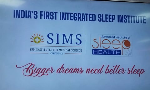 சிம்ஸ் மருத்துவமனையில் இந்தியாவின் முதல் ஒருங்கிணைந்த தூக்கவியல் மையம் தொடக்கம்!